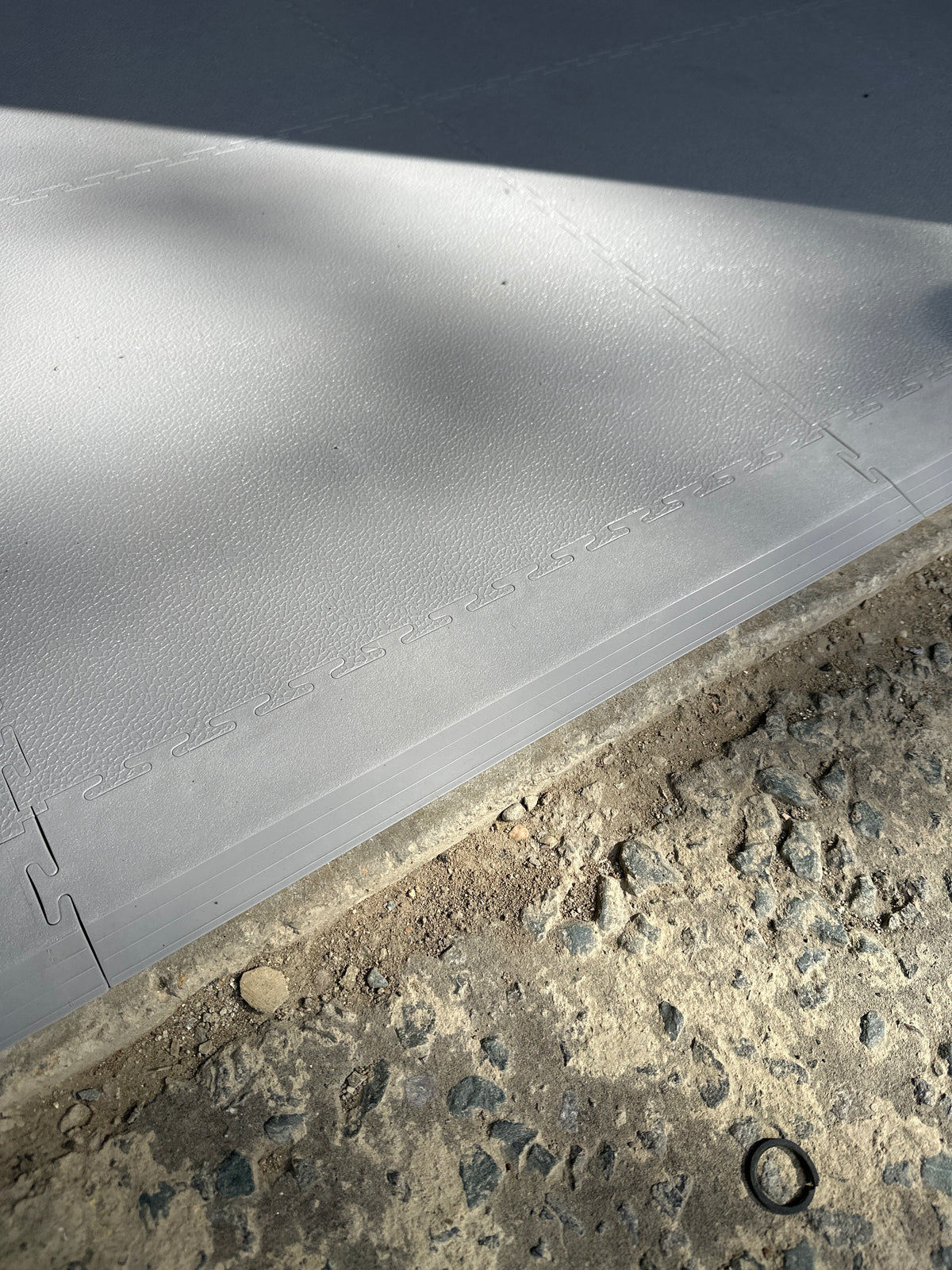 Smooth PVC Floor Tile Ramp