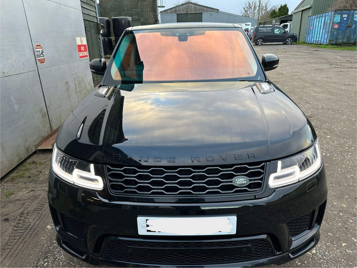 Red/ Orange Sunset Chameleon Window Film 82% VLT