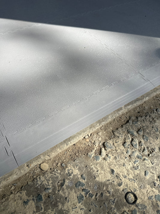 Smooth PVC Floor Tile Ramp