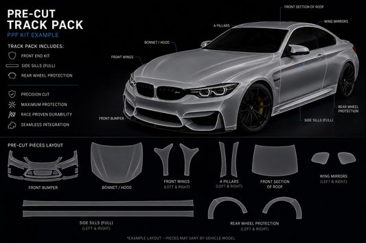 Pre Cut PPF - TRACK SPEC - FOR ANY CAR